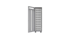 Pytes HV48100 12S Battery Cabinet, 13-Slot Battery Rack for Pytes V5 Batteries and Master Control, IP20 for Indoor Racking - Urban Supply Inc