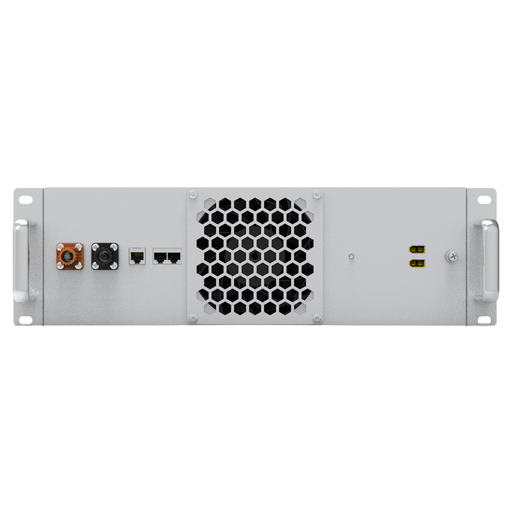 Pytes HV48100 SE High Voltage Battery Module - 51.2V 100Ah 5.12kWh - Front view of Pytes | HV48100 SE BMU