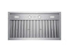Victory Q2 30 inch insert bottom view with stainless baffle filters