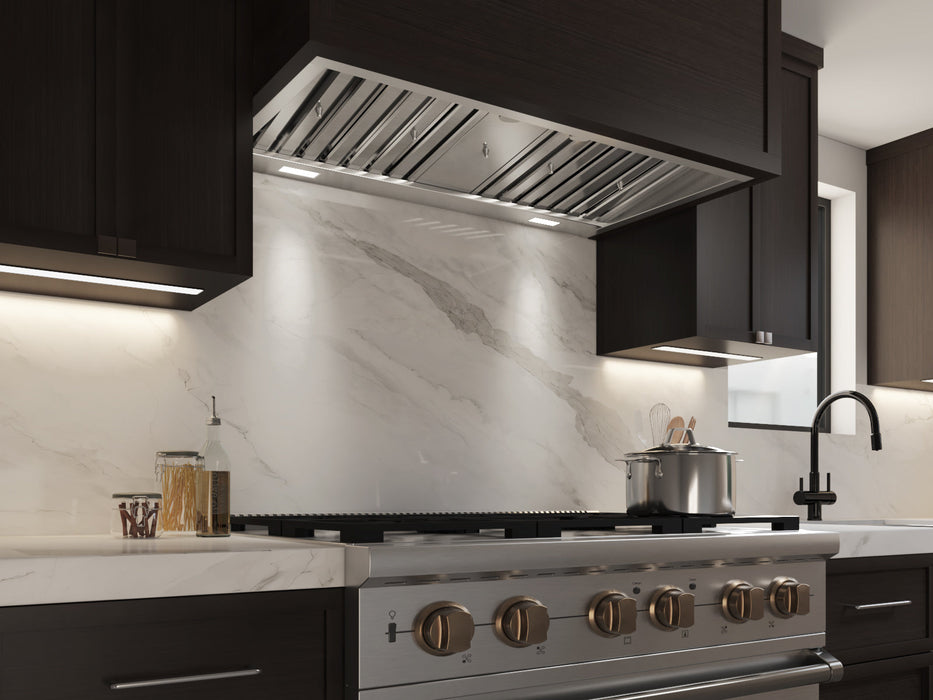 Victory Range Hoods 36 Inch 750 CFM Range Hood Insert - VICTORY Q5 - Installed in Kitchen