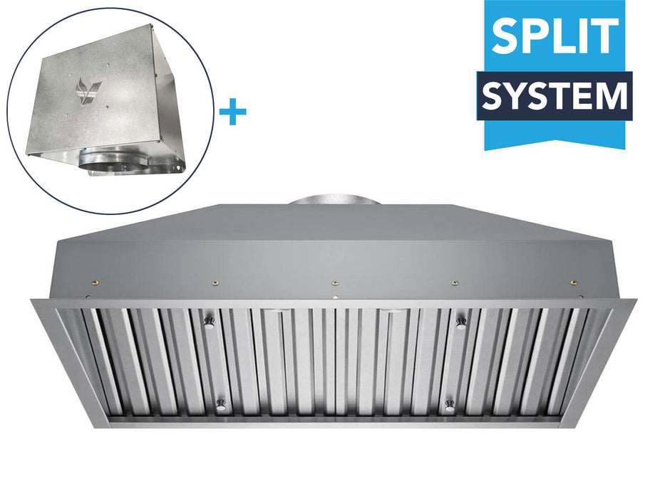 42 Inch Range Hood Insert with 450/600 CFM Remote Blower - VICTORY Q5