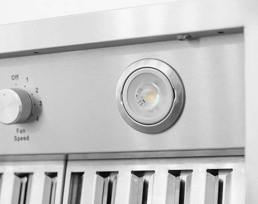 36 Inch Island Range Hood 1200 CFM - VICTORY Twister MAX Island