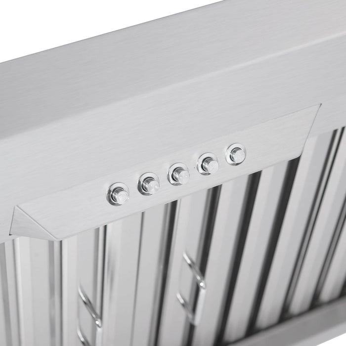 Cosmo 4-Piece Appliance Package - 30-Inch Dual Fuel Range, Under Cabinet Range Hood, Dishwasher and Refrigerator in Stainless Steel (COS-4PKG-179) Cosmo