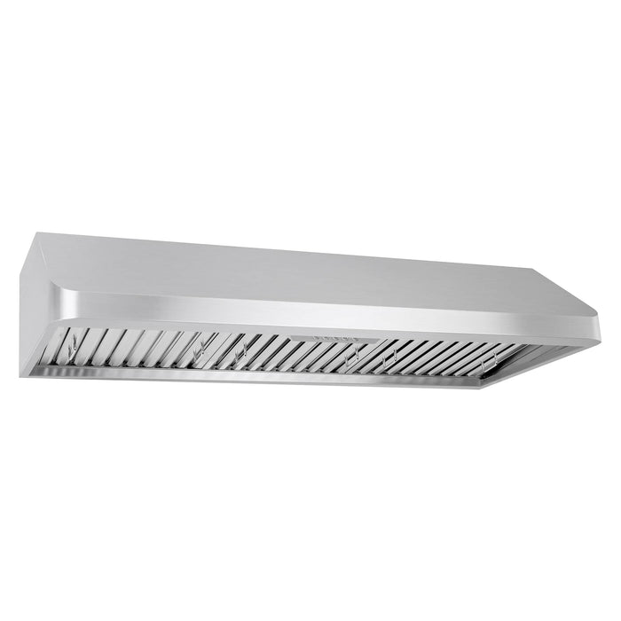 Cosmo 4-Piece Appliance Package - 48-Inch Gas Range, Under Cabinet Range Hood, Dishwasher and Refrigerator with Water Dispenser in Stainless Steel (COS-4PKG-713) Cosmo