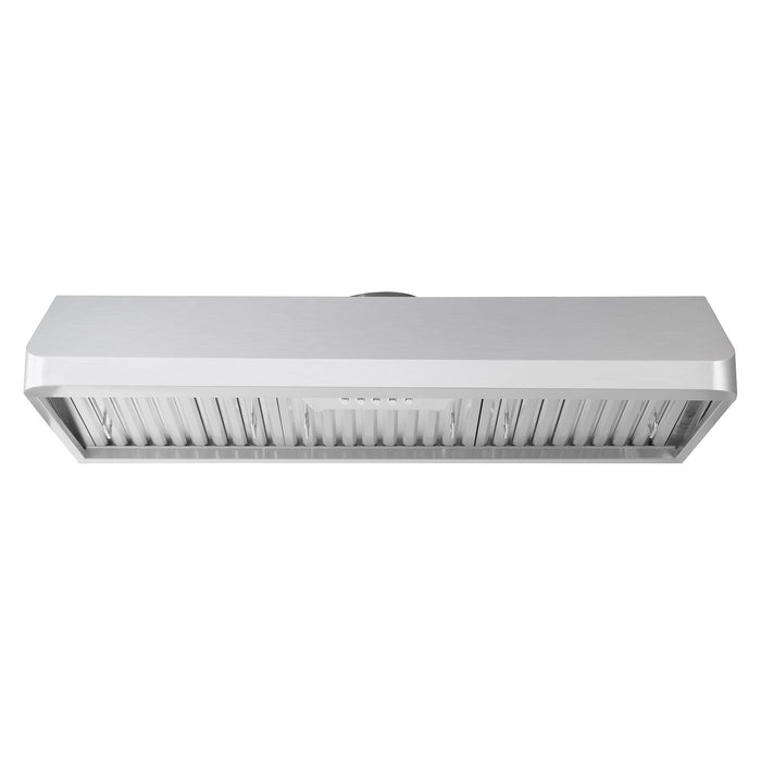 Cosmo 4-Piece Appliance Package - 30-Inch Dual Fuel Range, Under Cabinet Range Hood, Dishwasher and Refrigerator in Stainless Steel (COS-4PKG-179) Cosmo