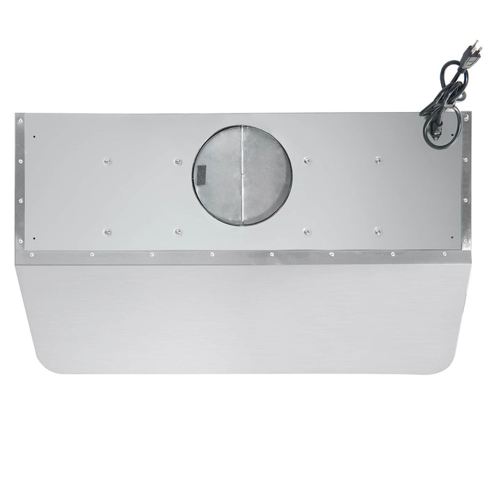 Cosmo 4-Piece Appliance Package - 30-Inch Dual Fuel Range, Under Cabinet Range Hood, Dishwasher and Refrigerator in Stainless Steel (COS-4PKG-041) Cosmo