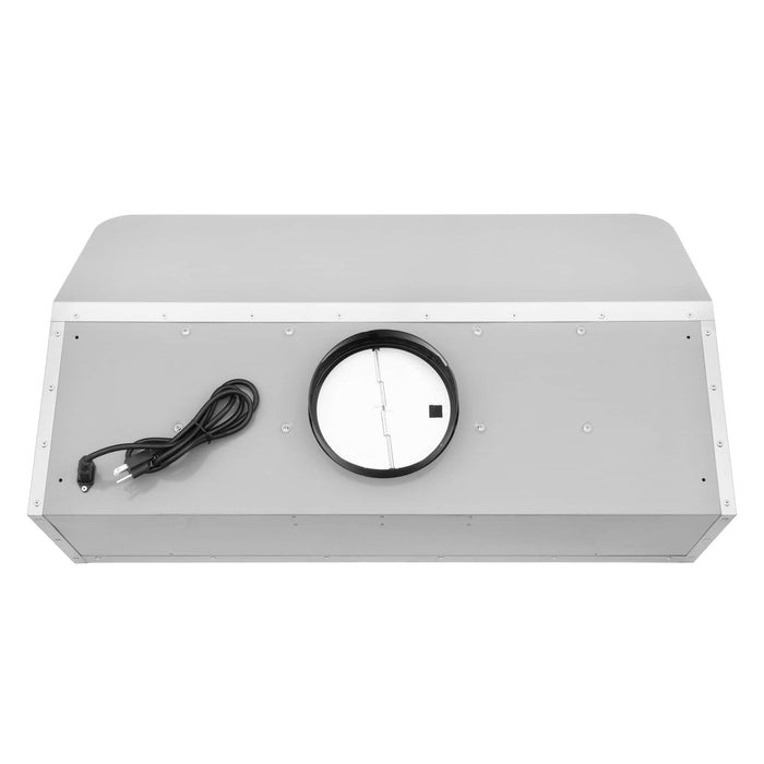 Cosmo 4-Piece Appliance Package - 36-Inch Dual Fuel Range, Under Cabinet Range Hood, Dishwasher and Refrigerator in Stainless Steel (COS-4PKG-203) Cosmo