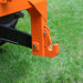 3 Point Quick Hitch Cat 1 for Tractors, Orange, QH1T — dimensions diagram