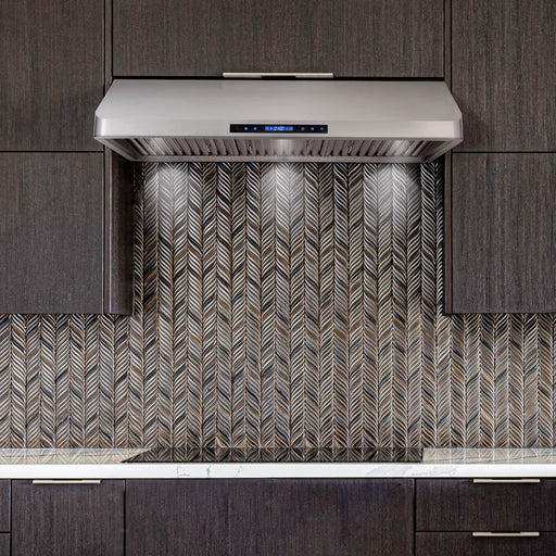 Cosmo 48-Inch Ducted Under Cabinet Range Hood in Stainless Steel (COS-QS48) Cosmo