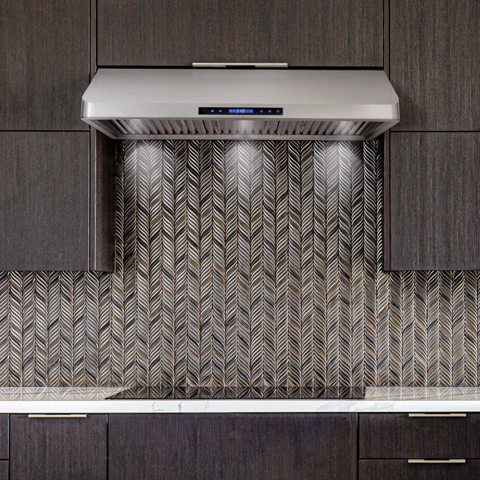 Cosmo 48-Inch Ducted Under Cabinet Range Hood in Stainless Steel (COS-QS48) Cosmo