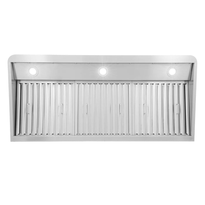 Cosmo 48-Inch Ducted Under Cabinet Range Hood in Stainless Steel (COS-QS48) Cosmo