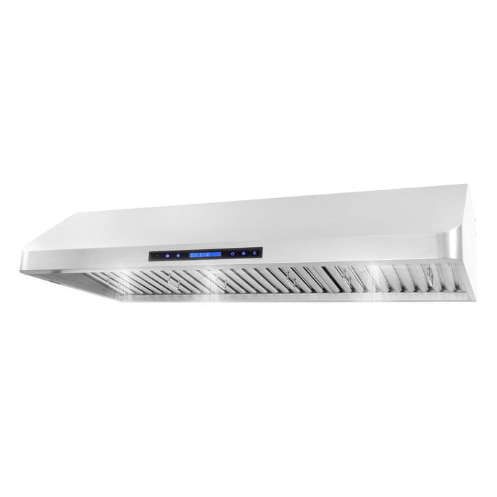 Cosmo 48-Inch Ducted Under Cabinet Range Hood in Stainless Steel (COS-QS48) Cosmo