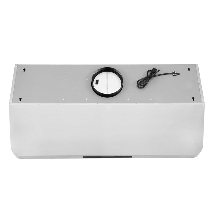 Cosmo 48-Inch Ducted Under Cabinet Range Hood in Stainless Steel (COS-QS48) Cosmo