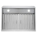 Cosmo 30-Inch 500 CFM Ducted Under Cabinet Range Hood in Stainless Steel (COS-QS75) Cosmo