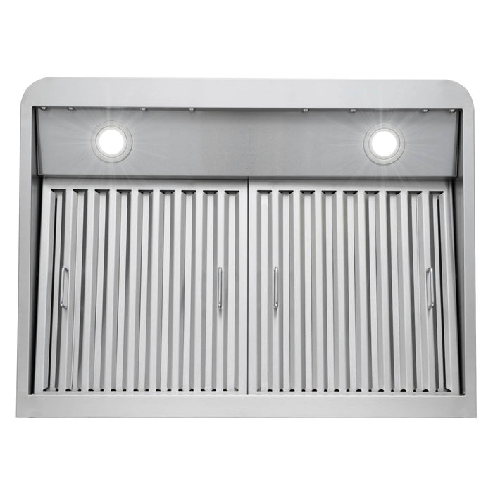Cosmo 4-Piece Appliance Package - 30-Inch Gas Range, Under Cabinet Range Hood, Dishwasher and Refrigerator in Stainless Steel (COS-4PKG-687) Cosmo