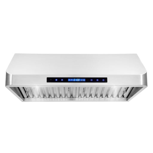 Cosmo 30-Inch 500 CFM Ducted Under Cabinet Range Hood in Stainless Steel (COS-QS75) Cosmo