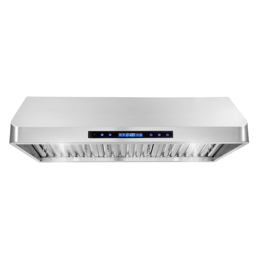 Cosmo 36-Inch 500 CFM Ducted Under Cabinet Range Hood in Stainless Steel (COS-QS90) Cosmo