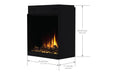 Dimplex Ignite Quest 30 dimensions and framing diagram 30 3/4 by 37 1/8 inches
