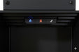 Onboard touch controls on the Dimplex Ignite Quest built-in electric fireplace