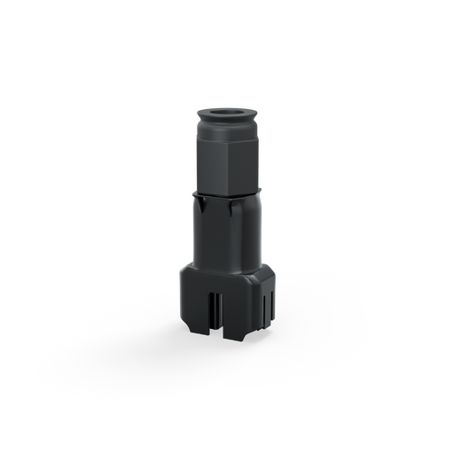 Enphase Field-wireable Connector - Male - Enphase Field-wireable Connector Male angled left