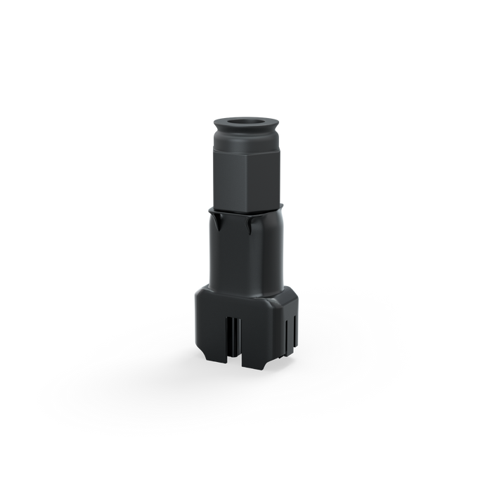 Enphase Field-wireable Connector - Male - Enphase Field-wireable Connector Male angled left