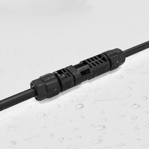 Nature's Generator 50ft Quick Release MC4 Extension Cables - Side View