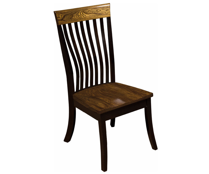 Quick Ship - Christy Side Chair - Elm / B. Maple