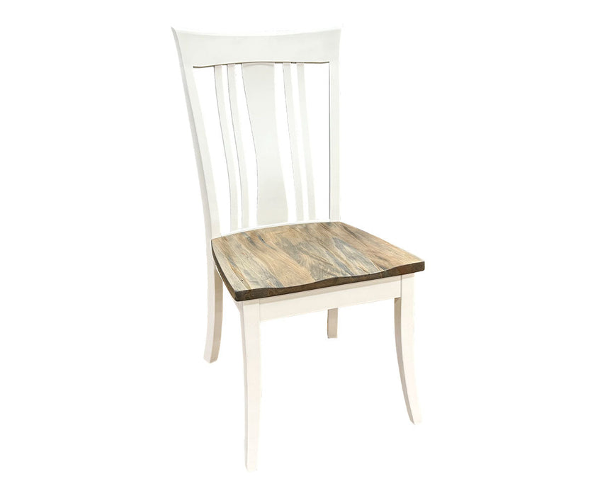 Quick Ship - Astoria Side Chair - Wormy Maple / Brown Maple