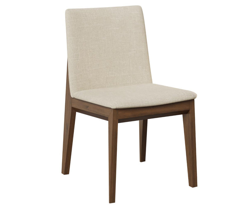 Quick Ship - Jefferson Upholstered Side Chair - B. Maple