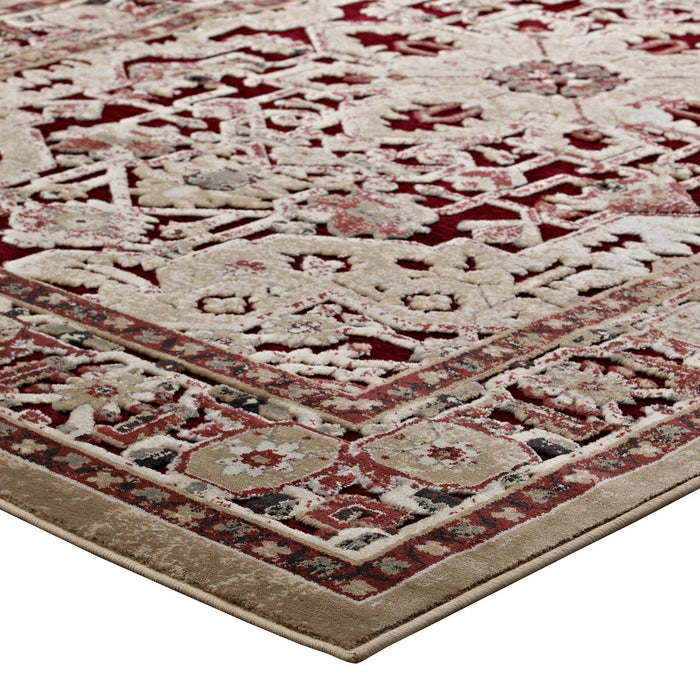 Modway Grania Ornate Vintage Floral Turkish Area Rug - View 12