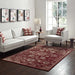 Modway Cynara Distressed Floral Vintage Medallion Area Rug - View 9