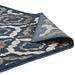 Modway Kalinda Rustic Vintage Moroccan Trellis Area Rug - Close-Up