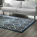 Modway Kalinda Rustic Vintage Moroccan Trellis Area Rug - Lifestyle View