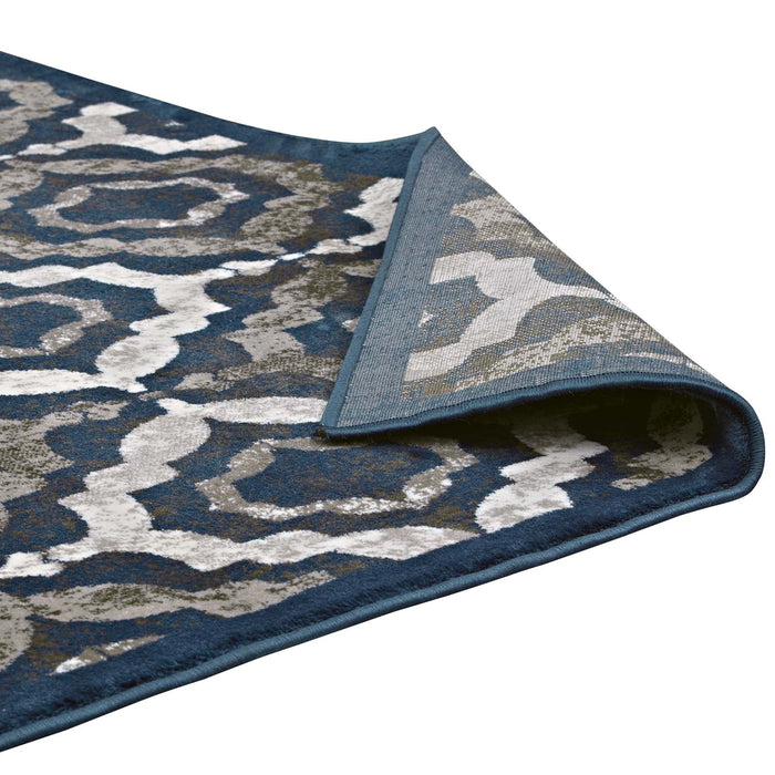 Modway Kalinda Rustic Vintage Moroccan Trellis Area Rug - View 11