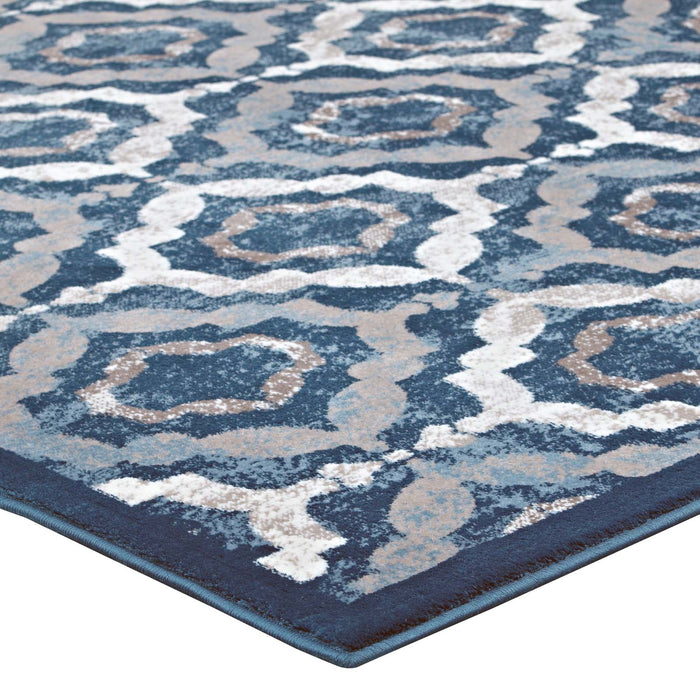 Modway Kalinda Rustic Vintage Moroccan Trellis Area Rug - View 17
