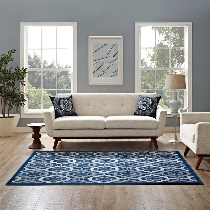 Modway Kalinda Rustic Vintage Moroccan Trellis Area Rug - View 20