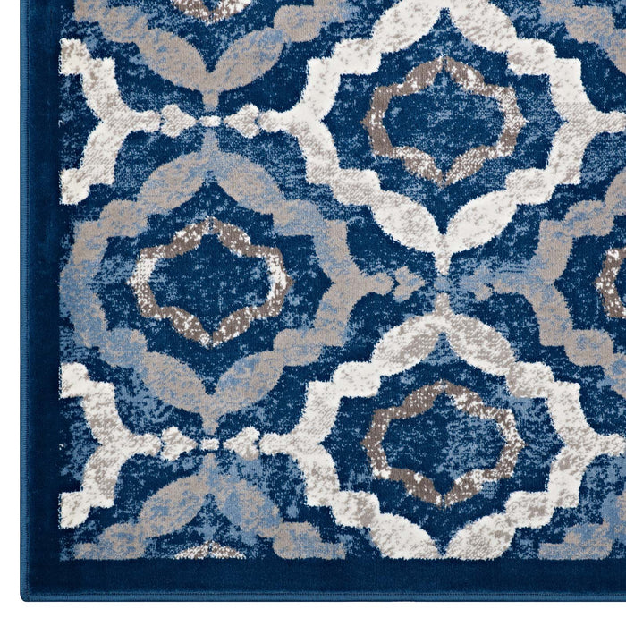 Modway Kalinda Rustic Vintage Moroccan Trellis Area Rug - View 40