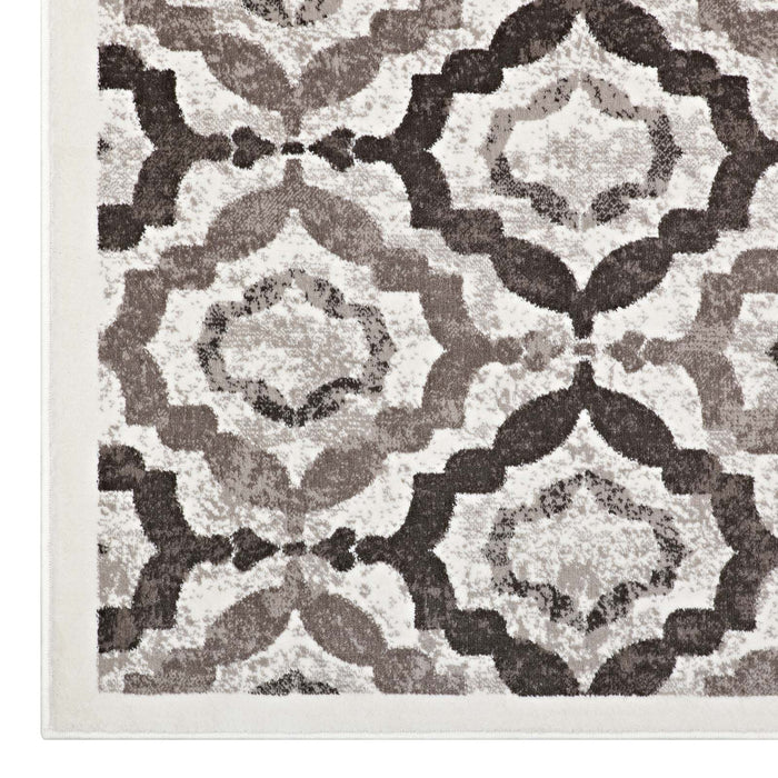 Modway Kalinda Rustic Vintage Moroccan Trellis Area Rug - View 23