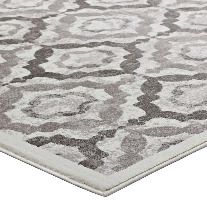 Modway Kalinda Rustic Vintage Moroccan Trellis Area Rug - View 24