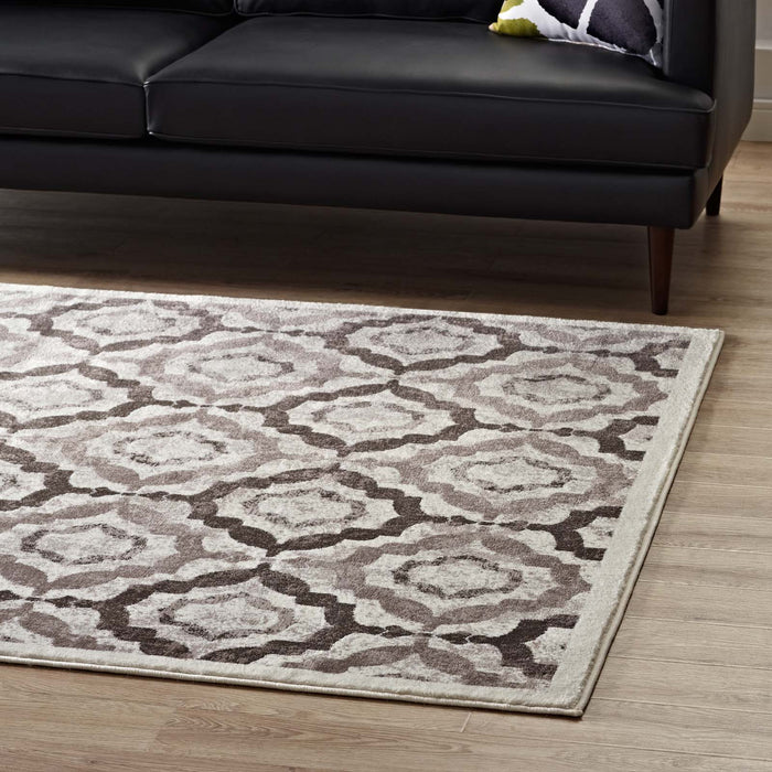 Modway Kalinda Rustic Vintage Moroccan Trellis Area Rug - View 33