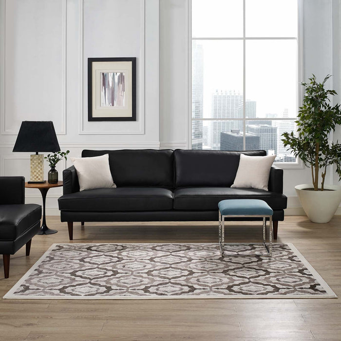 Modway Kalinda Rustic Vintage Moroccan Trellis Area Rug - View 34