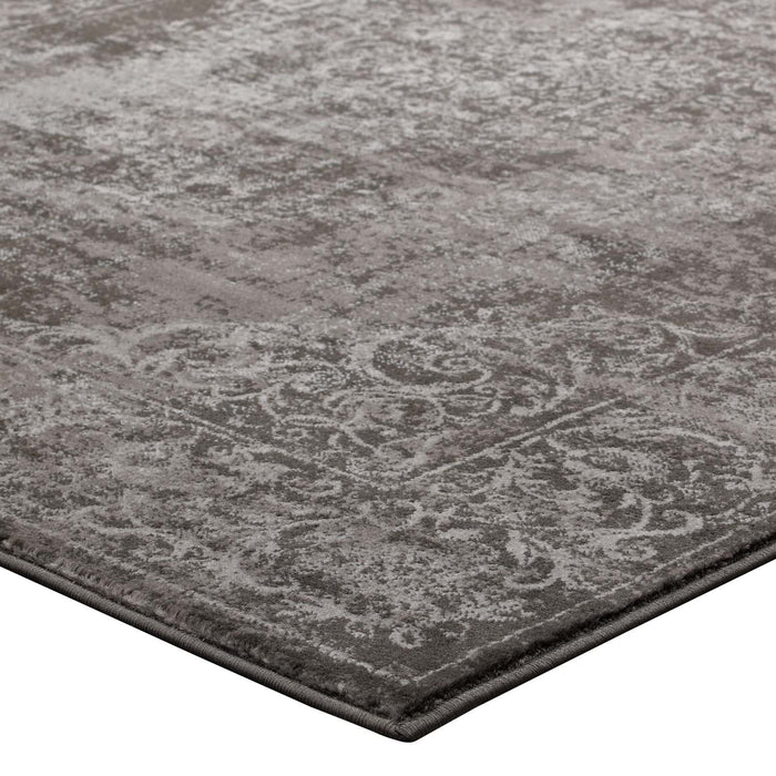 Modway Gamela Rustic Vintage Ornate Floral Medallion Area Rug - View 11