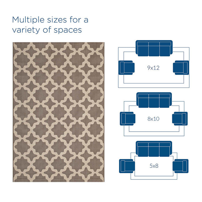 Cerelia Moroccan Trellis Indoor and Outdoor Area Rug - view 15