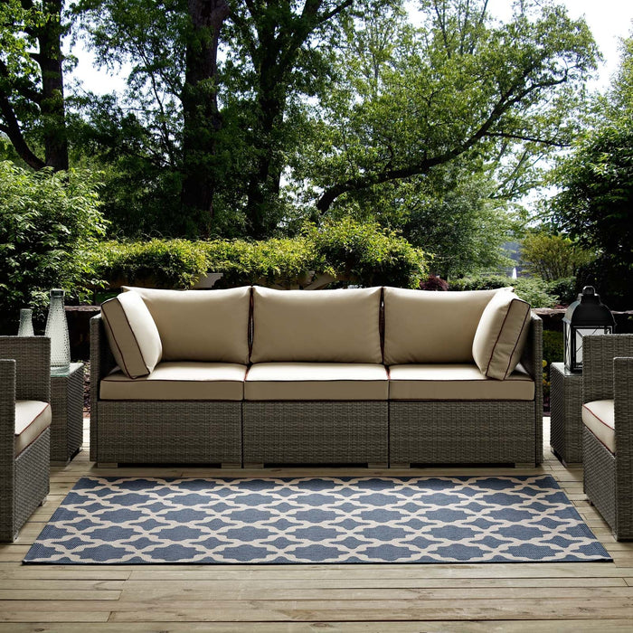Cerelia Moroccan Trellis Indoor and Outdoor Area Rug - view 56