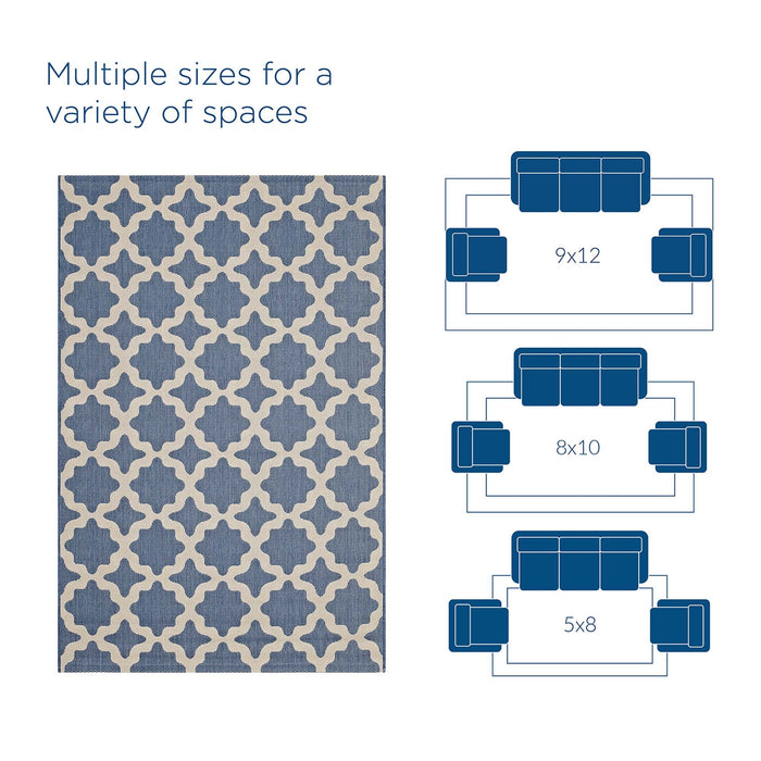Cerelia Moroccan Trellis Indoor and Outdoor Area Rug - view 64