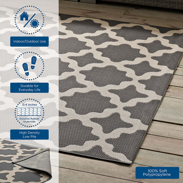 Cerelia Moroccan Trellis Indoor and Outdoor Area Rug - view 93