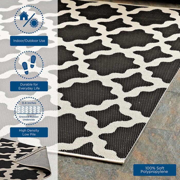 Cerelia Moroccan Trellis Indoor and Outdoor Area Rug - view 121