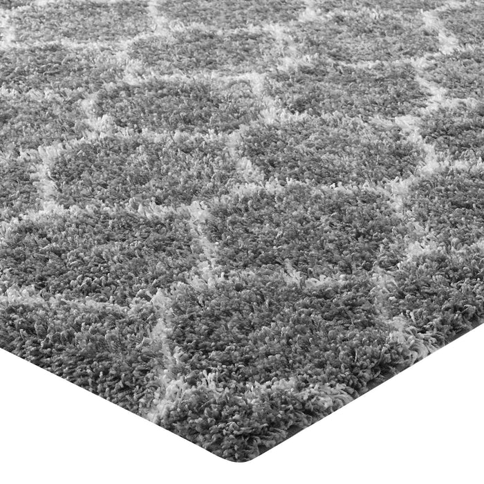 Solvea Moroccan Trellis Shag Area Rug - view 12
