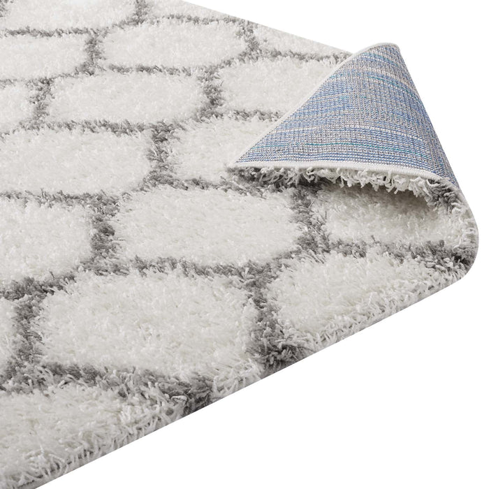 Solvea Moroccan Trellis Shag Area Rug - view 21