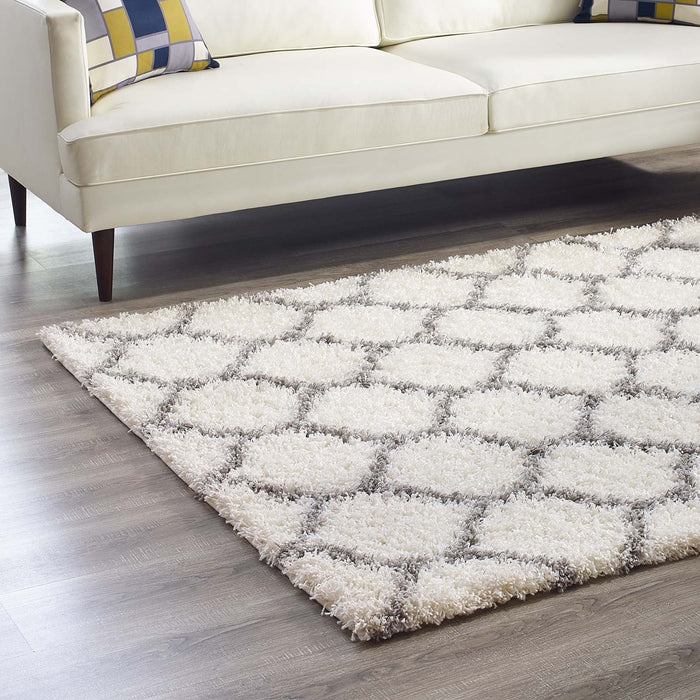 Solvea Moroccan Trellis Shag Area Rug - view 22